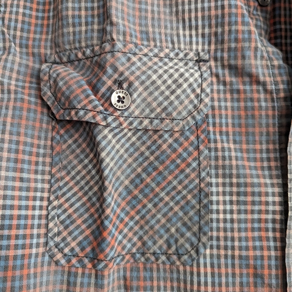 Men's Checkered Button Up - Picture 8 of 9